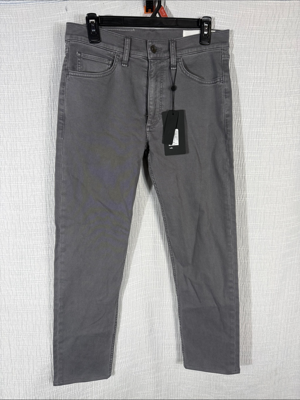 NWT RAG & BONE Fit 2 Aero Stretch Light Grey Slim Jeans Size 29x26